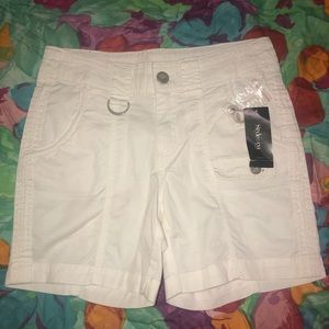 NWT Style & Co White Shorts Petite 2